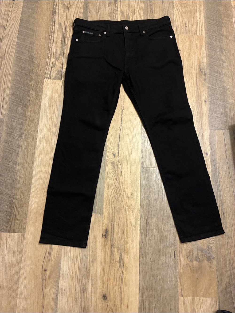 Calvin Klein Men's Slim Black Jeans